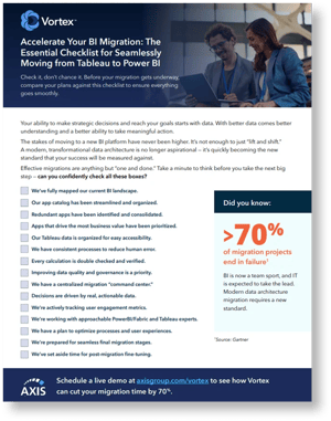Vortex Migration Checklist